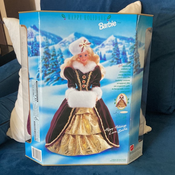 NEW IN BOX HOLIDAY CHRISTMAS BARBIE DOLL - Picture 2 of 6